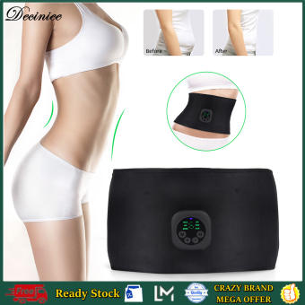 EMS Đai Nịt Bụng Thon Gọn Cơ Thể Chạy Điện Đai Thắt Lưng Kích Thích Cơ Bụng Thông Minh Huấn Luyện Viên Abs Tập Thể Dục Giảm Cân Đốt Cháy Chất Béo