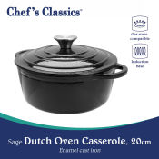 Chef's Classics Sage Dutch Oven Casserole, 20cm