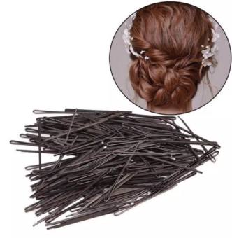 100 cây Kẹp tăm đen xẹt mái, kẹp tóc cô dâu ,kẹp tăm thẳng SIZE 5,5 cm và 6,5 cm