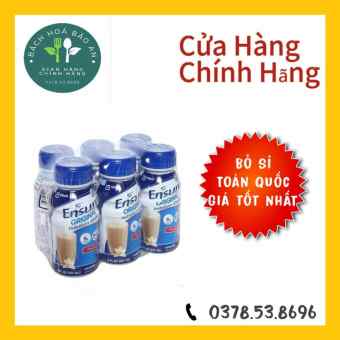 Thùng 24 chai Ensure nước Original Vani 237ml