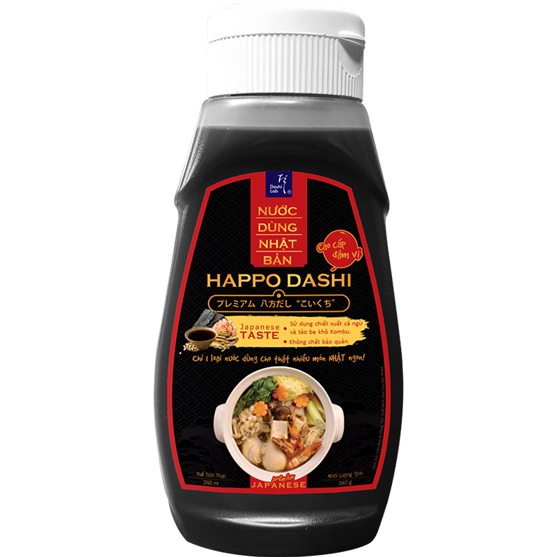 NƯỚC DÙNG HAPPO DASHI NHẬT BẢN CAO CẤP VỊ ĐẬM - DASHI LAB