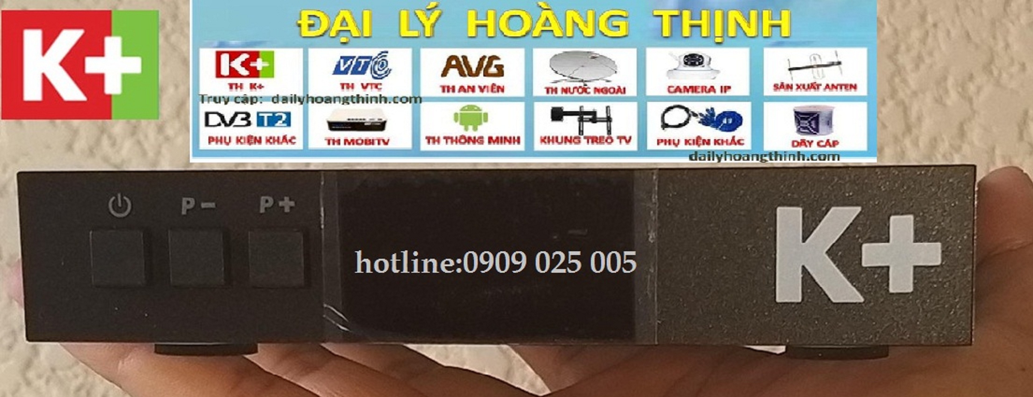 Đầu k+ hd và 3 tháng thuê bao xem bóng đá ngoại hạng anh độc quyền