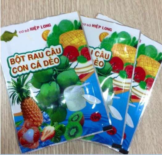 Bột Rau Câu Con Cá Dẻo