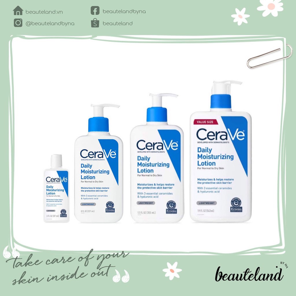 Dưỡng ẩm Cerave Daily Moisturizing Lotion