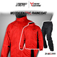 MOTOCENTRIC RAINCOAT 21-MC-2111 MOTORCYCLE RAIN BUSTER WATER REPELLENT BREATHABLE RAIN SUIT RAIN PROTECTION SPEEDMOTO