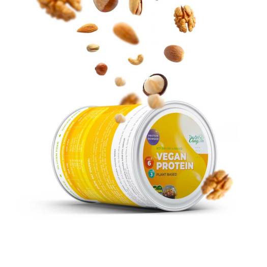 THUẦN CHAY VEGAN PROTEIN KHÔNG NÀNH - BỘT ĐẬU HẠT VÀ RAU CỦ BỔ SUNG PROTEIN (KHÔNG ĐẬU NÀNH) (500GR)
