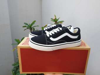 giày old skool đen - full box