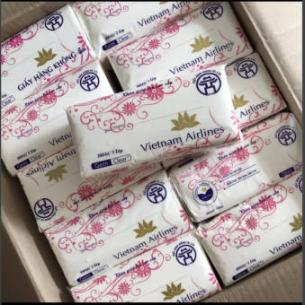 Giấy ăn lụa cao cấp loại 2- khăn giấy rút lụa 1 gói 300 tờ,mềm,mịn,dẻo dai🌸🌸🌸