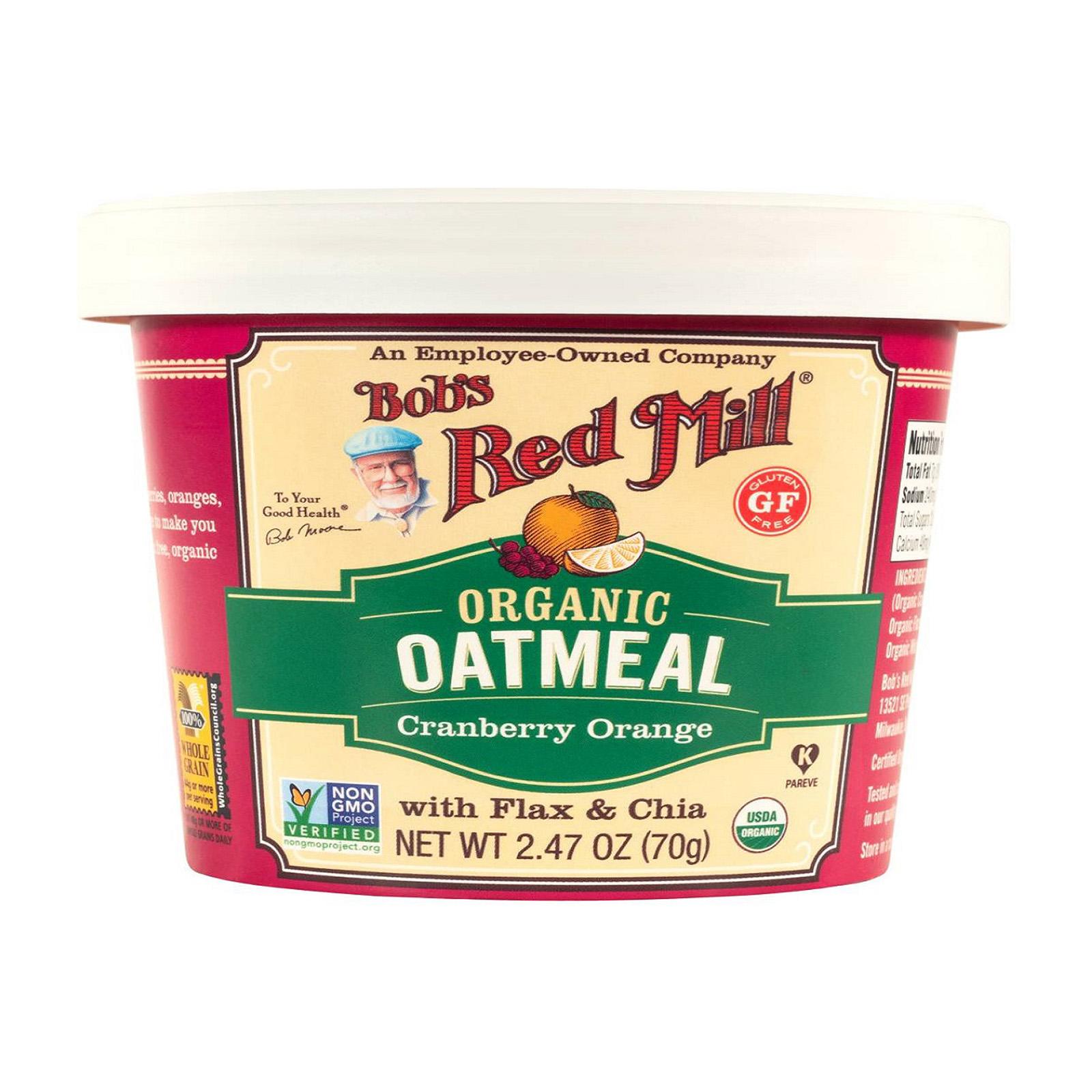 bob's red mill classic oatmeal cup