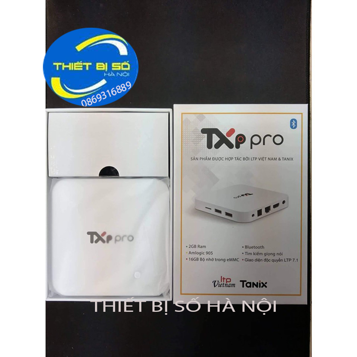 Đầu androi box TXP Pro ram 2g bộ nhớ trong 16g - hàng chính hãng