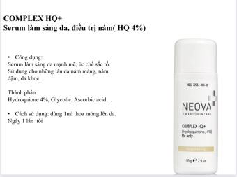 Kem nám Neova Complex HQ Plus 56g – Sáng Da ưa chuộng số 1 tại Mỹ