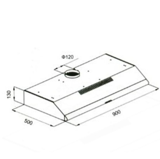 UNO UP 1090C SLIM LINE HOOD / FREE EXPRESS DELIVERY · v3