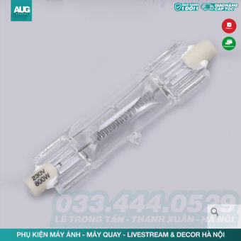 Bóng đèn chiếu Halogen 800w 230v 3200k dành cho đèn spotlight chụp ảnh & quay phim - AUG Camera & Decor Hà Nội
