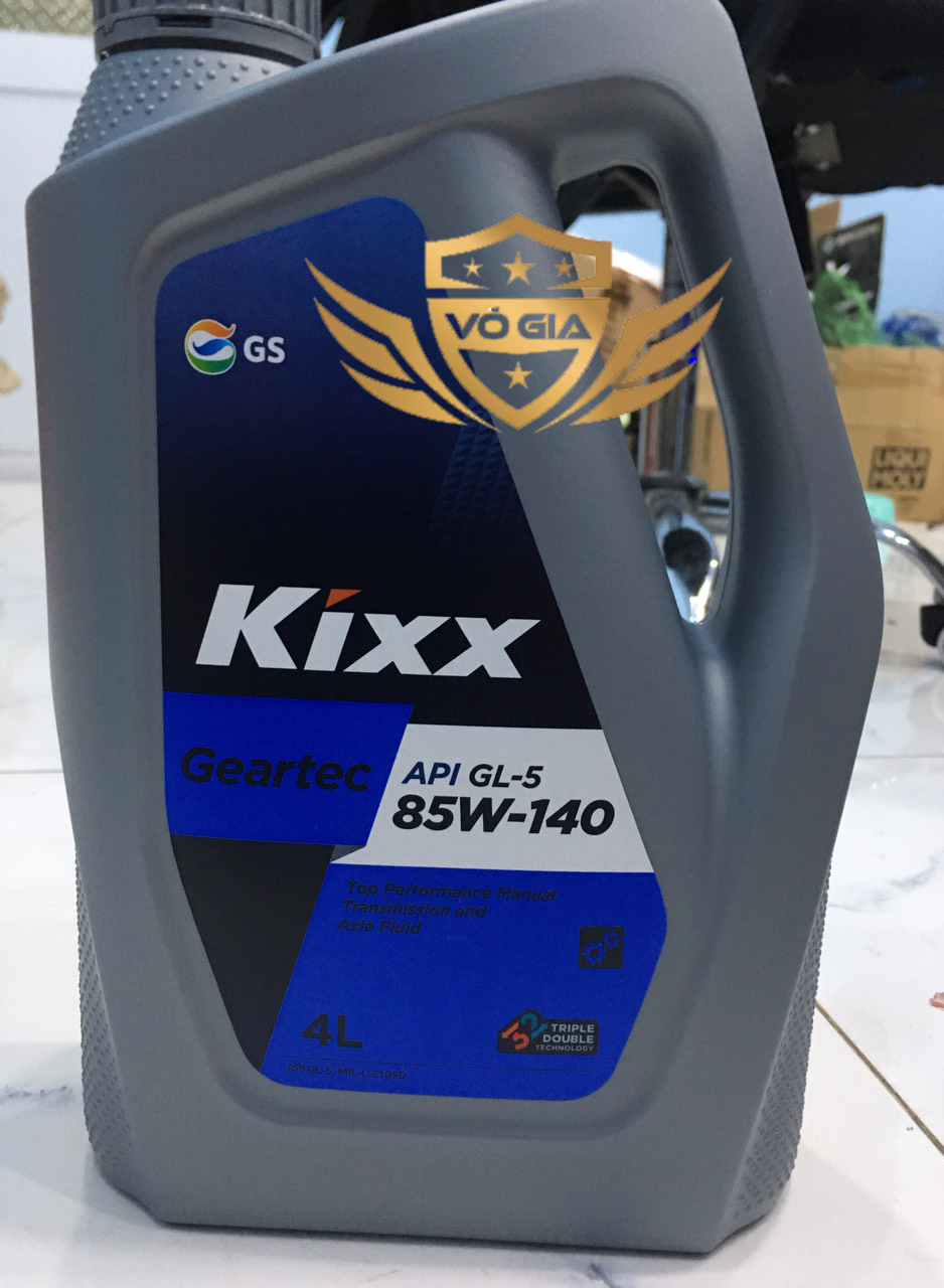 Nhớt cầu kixx geartec gl-5 85w-140 4l