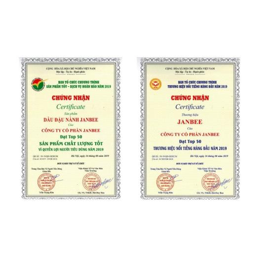 Dầu Đậu Nành Janbee 5L