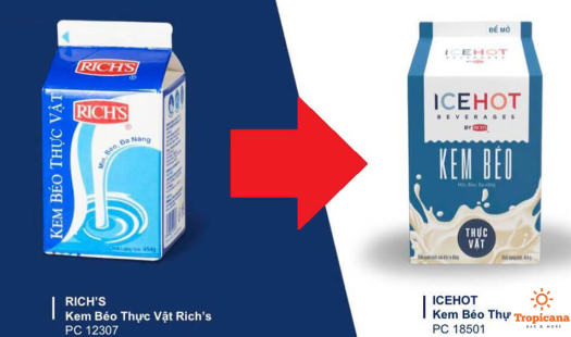 Kem Béo Thực Vật Rich Base On Top  [GIẢM THÊM 3% KHI ĐẶT HÀNG TRỰC TIẾP]