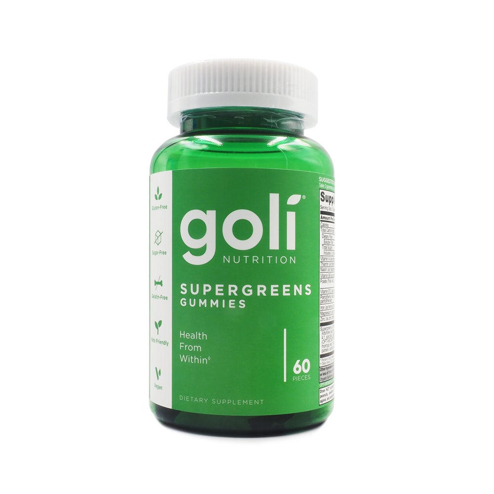 [CHÍNH HÃNG] Kẹo Dẻo Goli Supergreens Gummies Nâng Cao Sức Đề Kháng, Tăng Cường Miễn Dịch, Bổ Trợ Tiêu Hoá 60 viên