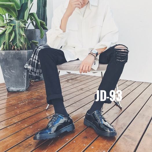 GIÀY DOC NAM  KOREAN HOT TREND GIÀY DA BÓNG KIỂU HÀN QUỐC