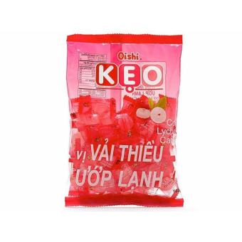Combo 5 gói kẹo oishi vị vải 90gr