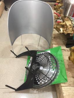 Lồng gặt lúa và lưỡi cắt lúa lắp cho máy cắt cỏ