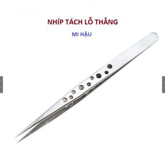 Nhíp Lỗ Thẳng Dùng Để Tách Mi ,Nhíp Nối Mi Clic,Dụng Cụ Nối Mi