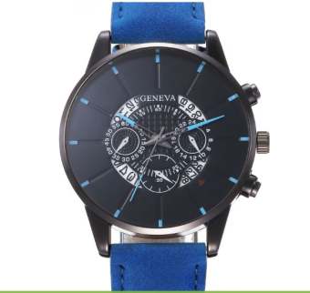 Đồng Hồ Nam Cao Cấp Geneva Máy Nhật Dây Da Bò ,mặt kính chống xước ,chống nước [KAIMONO]