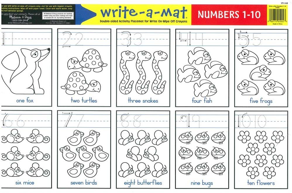 melissa and doug learning mats