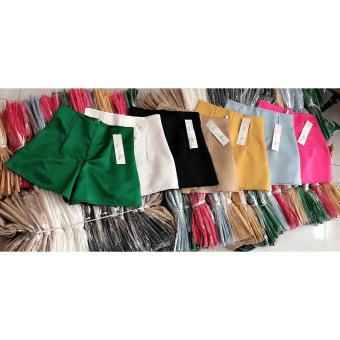 Quần Short Vải Bóng 7 màu lưng cao