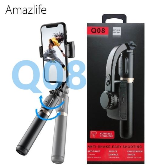 Mua Gimbal Tay Cầm Chống Rung Cao Cấp, Bền Đẹp, Giá Tốt, Gậy Chụp Ảnh Selfie Q08 Bluetooth Cầm Tay Có Thể Gập Lại Cho Android Ios, Chống Rung Thông Minh, Bắn Lớn Phim, Tránh Xa Bị Giật Hình, Phù Hợp Quay Cho Tiktok, Youtube, Facebook.
