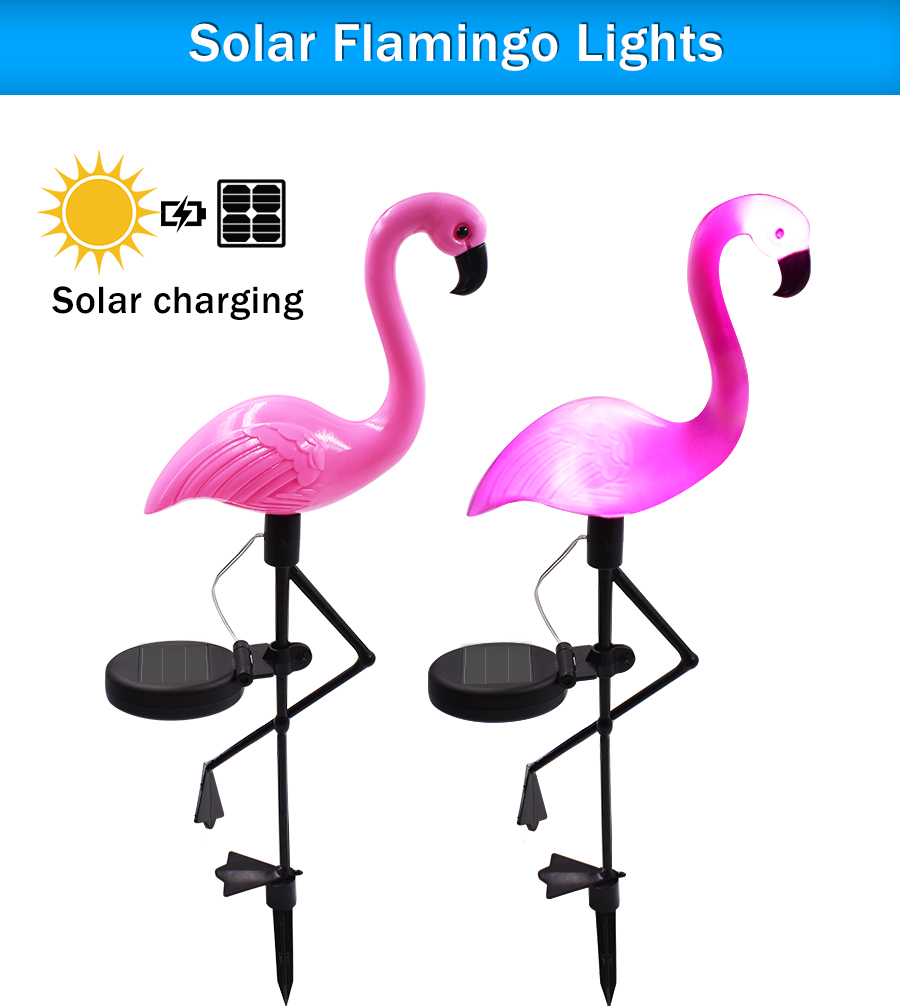 flamingo light garden