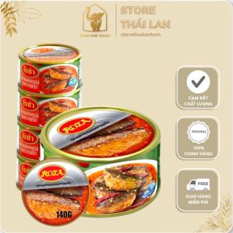 COMBO 4 HỘP Cá hộp sốt chua cay siêu thơm ngon Roza Thái Lan hộp 140g