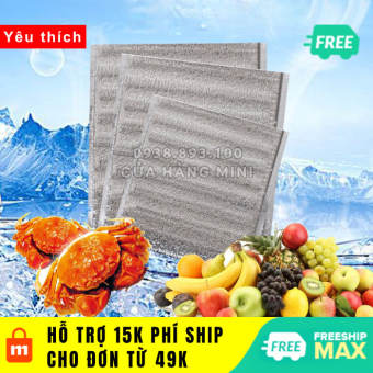 Túi Xốp Bạc Giữ Nhiệt 2 Chiều Bảo Quản Thực Phẩm Dày 3mm