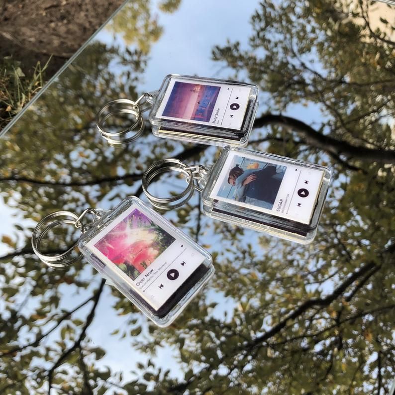 Móc khóa handmade bài hát Spotify theo yêu cầu