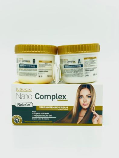 [CHÍNH HÃNG] Thuốc duỗi tóc phục hồi Lavox Nano Complex thế hệ mới 150mlx2