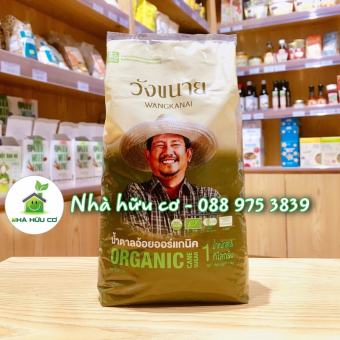 Đường mía thô hữu cơ Thái Lan Wangkanai - Date: 03/2025- Nhà Hữu Cơ