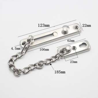 CHỐT CỬA KHÓA GÀI DÂY XÍCH INOX AN TOÀN - 572