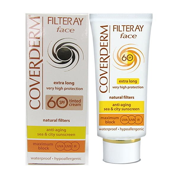 Kem chống nắng coverderm filteray face spf 60 50ml