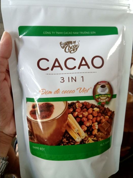 Bột cacao sữa hòa tan 3 in 1 500gr nam trường sơn . .shop_bao_chau