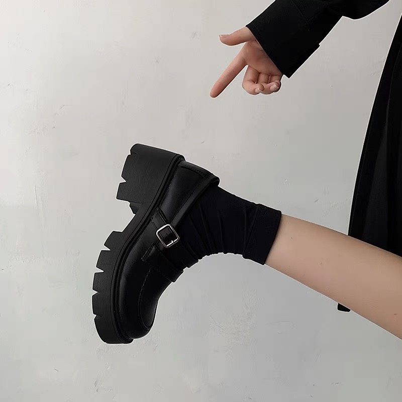[Hoàn tiền 15%]giày lolita 2 khóa