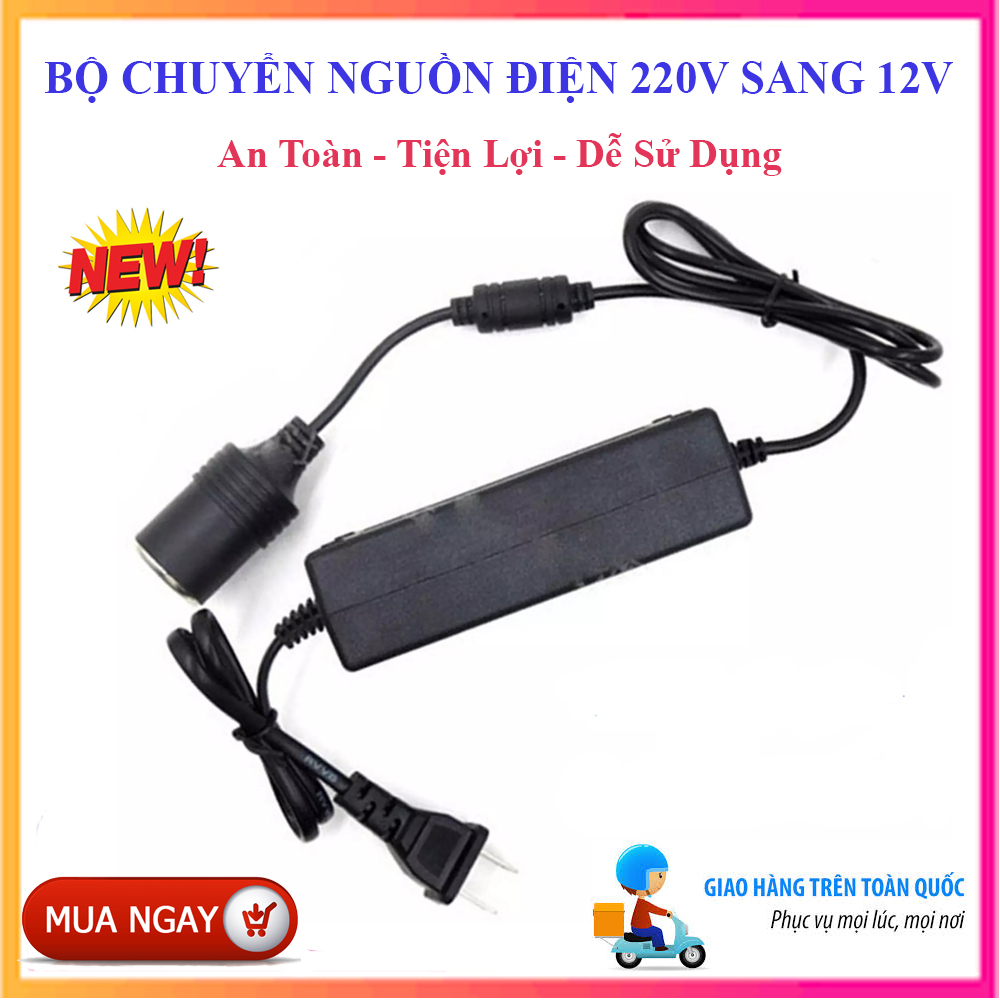 Đầu Chuyển Nguồn Điện  220V Sang 12V, Bộ Chuyển Nguồn Điện, Bộ Chuyển Nguồn Điện Nào Tốt. Thiết kế an toàn, dễ sử dụng , chất lượng, độ bền cao.Giá hợp lý, hãy mua ngay!