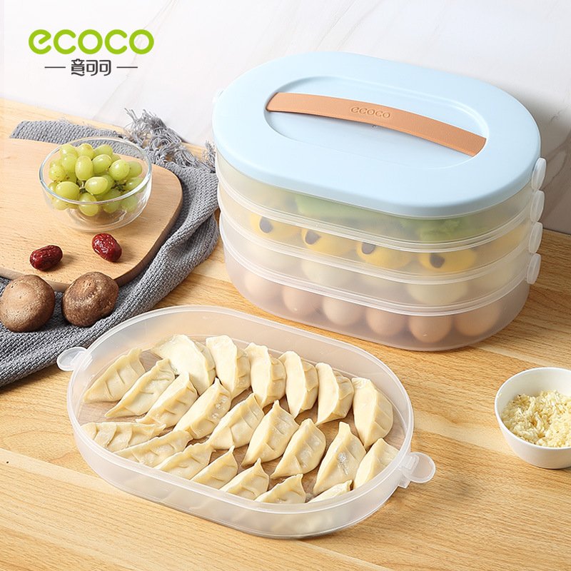 Hộp đựng đồ ăn giữ nhiệt 4 tầng ecoco E2019