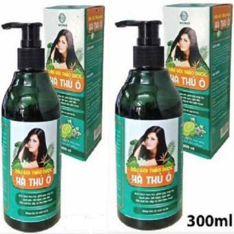DẦU GỘI THẢO DƯỢC HÀ THỦ Ô - Dầu Gội Thảo Dược Hà Thủ Ô 300ml kích thích mọc tóc, giảm rụng tóc-DẦU GỘI THẢO DƯỢC HÀ THỦ Ô BỒ KẾT SẢ CHANH
