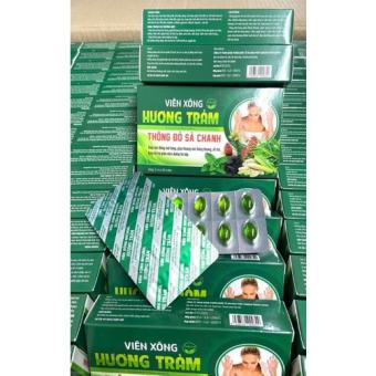 Viên xông Hương Tràm Tía tô thông đỏ chanh sả gừng gió viên xông khi cảm cúm, xông sát khuẩn mũi họng