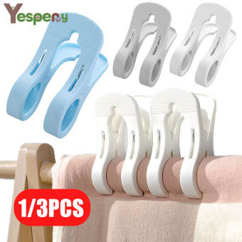 Yespery 1/3 cái kích thước lớn quần áo giặt pins Khăn tắm biển kẹp quần áo màu nhựa chốt tấm ga trải giường Clips Giá phơi kẹp giữ