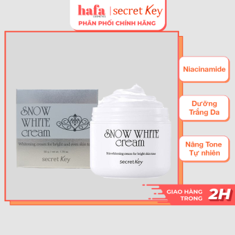 Kem dưỡng trắng da đa năng 4 trong 1 Secret Key Snow White Cream 50g