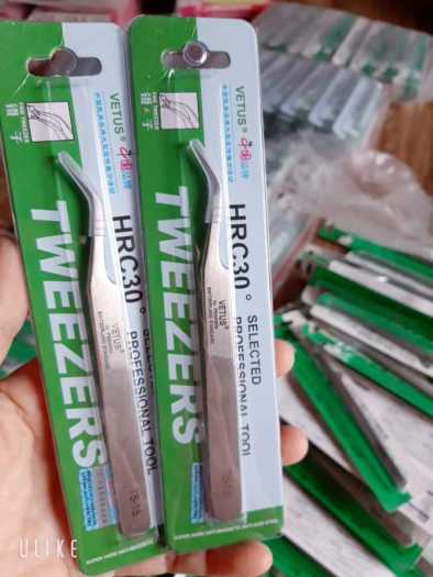 Nhíp tách mi cong trơn dùng để tách, nối mi classic