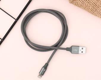 Cáp Lightning 1m Xmobile LTL-01X Xanh rêu hàng  like new giá rẻ  đẹp 98-99% chính hãng 100%