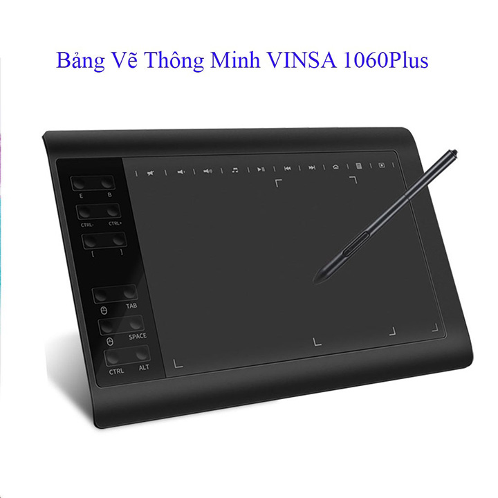 Bảng vẽ điện tử vinsa 1060 plus màn hình 10x6inch