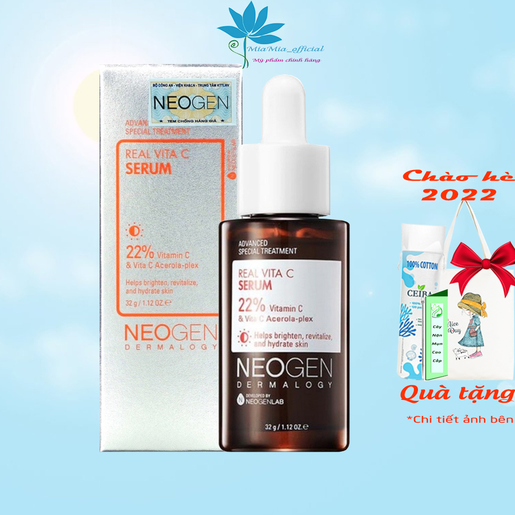 Serum Vitamin C 22% NEOGEN Tinh Chất NEOGEN DERMALOGY REAL VITA C SERUM [NHẬP KHẨU CHÍNH HÃNG]