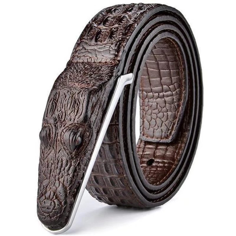 crocodile head belt